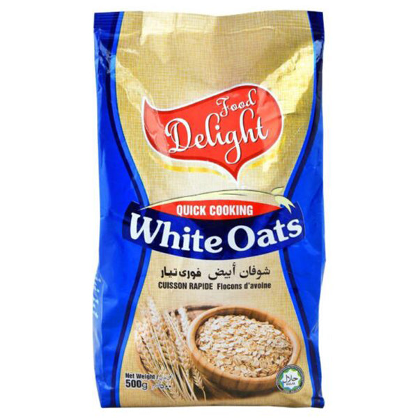 DELIGHT WHITE OATS 500G