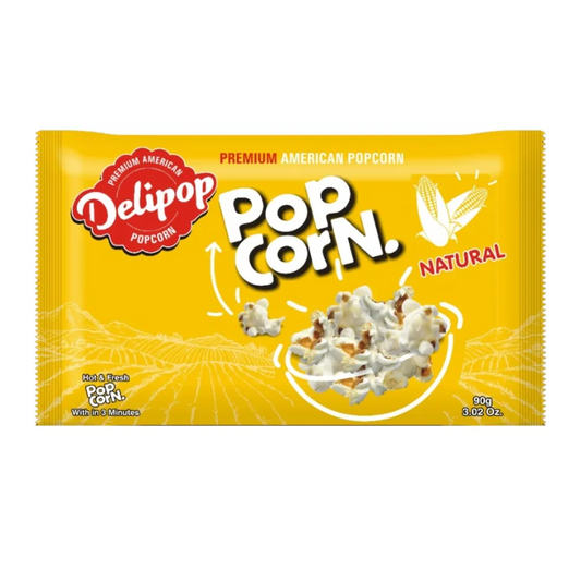 DELIPOP POP CORN NATURAL 90G