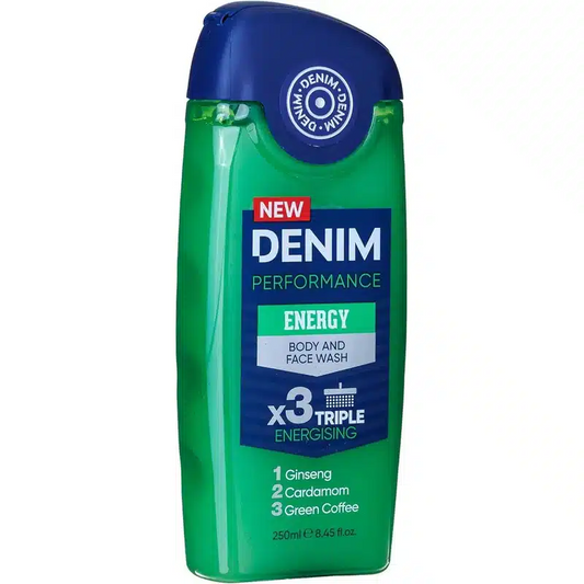 DENIM ENERGY BODY WASH 250ML