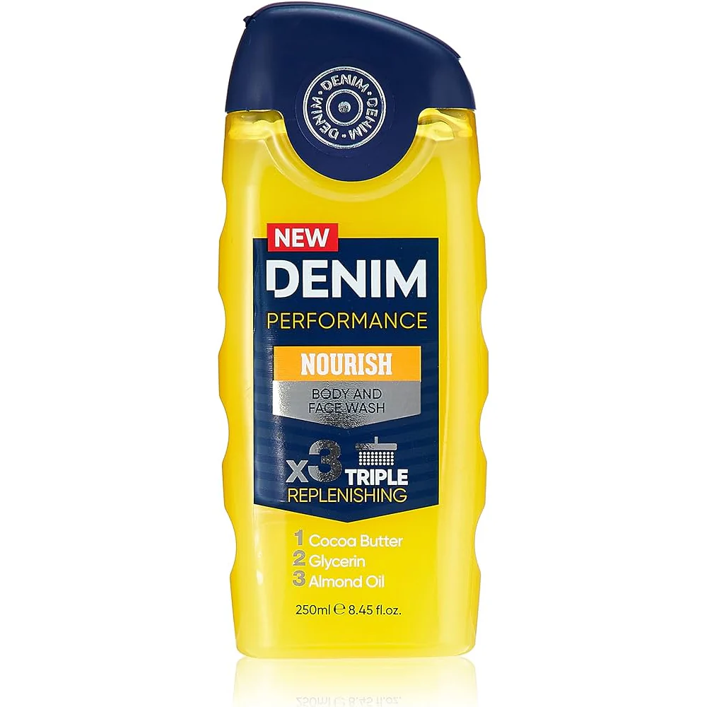 DENIM NOURISH BODY WASH 250ML