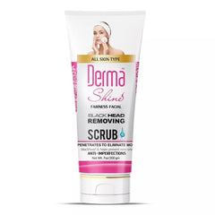 DERMA SHINE BLACK HEAD REMOVING SCRUB 200G