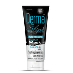 DERMA SHINE BLACK MASK CHARCOAL EXTRACT 200GM