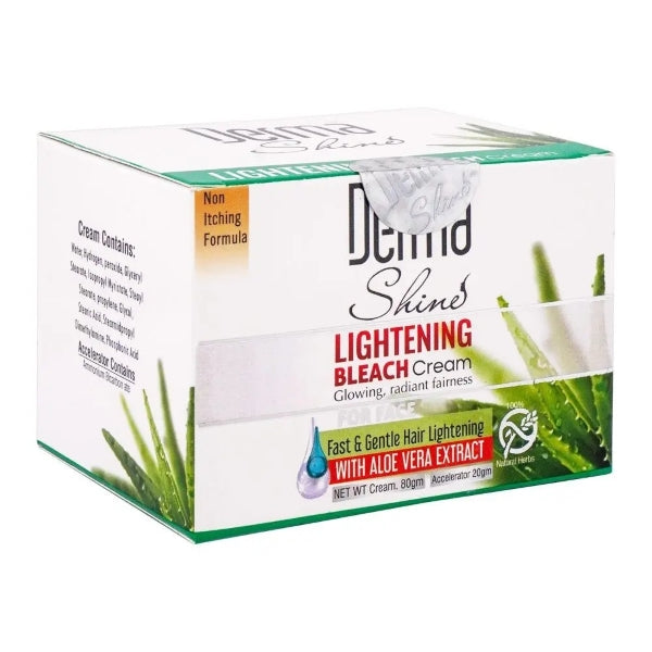 DERMA SHINE LIGHTENING BLEACH CREAM 90GM