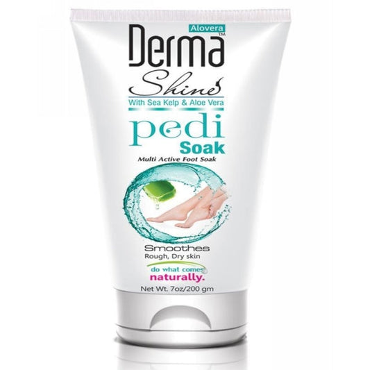 DERMA SHINE PEDI SOAK MULTI ACTIVE FOOT SOAK 200GM