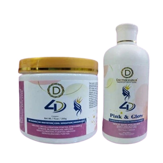 DERMACEUTICAL PINK & GLOW SKIN POLISHER and Powder 500ML