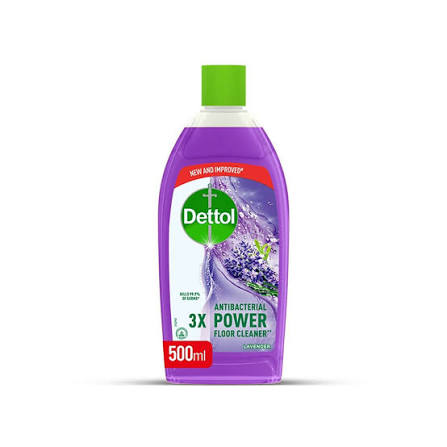 DETOL ANTI BACTTECIAL POWER FLOOR CLEANER LAVENDER 500ML