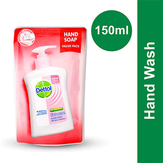 DETTOL SKIN CARE HAND WASH POUCH 150ML