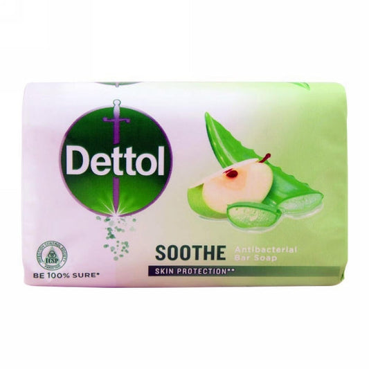 DETTOL SOOTHE ANTI BACTERIAL BAR SOAP 85GM