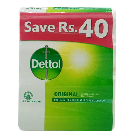 DETTOL ORIGNAL ANTI BACTIREIAL SOAP 4IN1