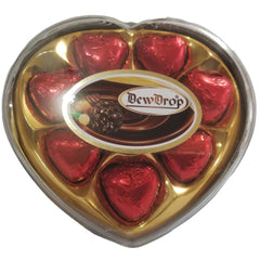 DEW DROP HEART SHAPE CHOCOLATE T10 64G