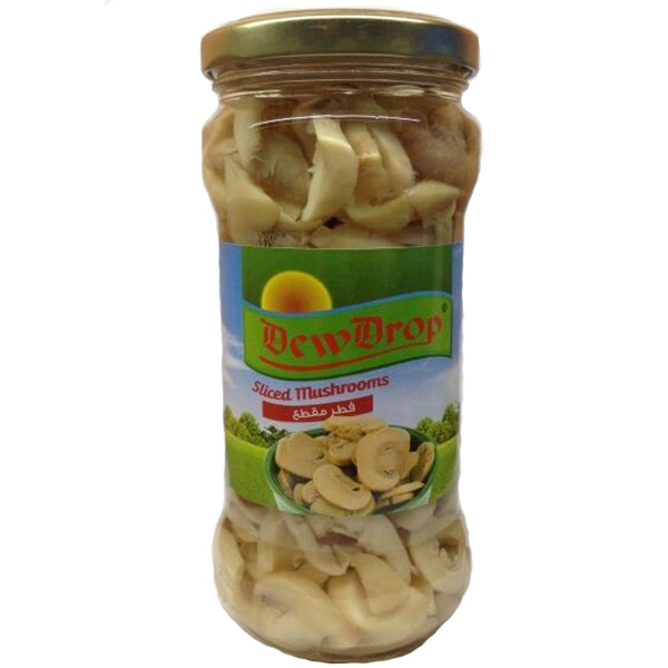 DEW DROP SLICED MUSHROOM 330G