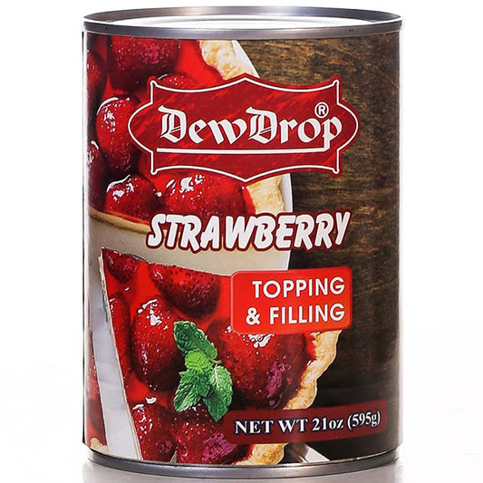 DEWDROP STRAWBERRY TOPPING & FILLING 595G