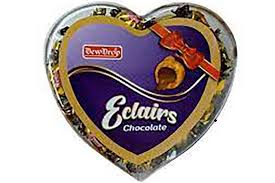 DEWDROP ECLAIRS CRYSTAL HEART MILKY 292GM
