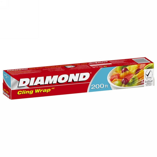 DIAMOND CLING PLASTIC WRAP 200 FT