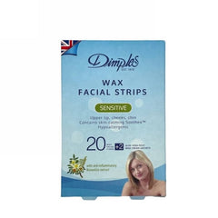 DIMPLES FACE WAX STRIPS   20PCS