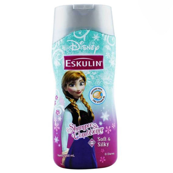 DISNEP ESKULIN SOFT & SILK SHAMPOO & CONDITIONER 200ML