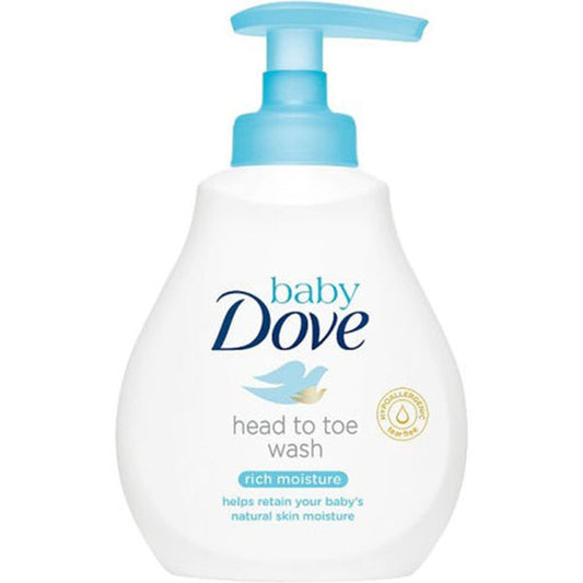 DOVE BABY HEAD TO TOE WASH 200ML PUMP
