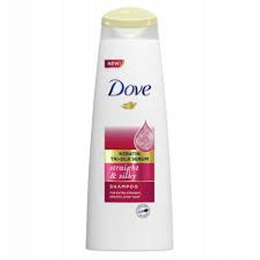 DOVE STRAIGHT & SILKY SHAMPOO 330ML