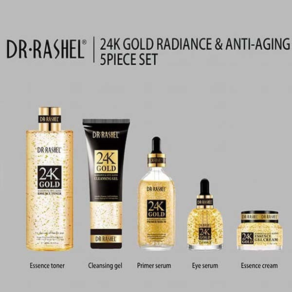 DR.RASHEL 24K GOLD RADIANCE & ANTI-AGING 5PCS SET