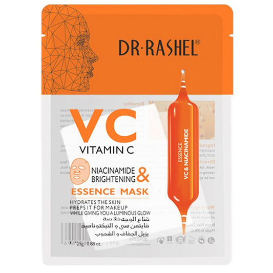 DR.RASHEL VC VITAMIN C NIACINAMIDE & ESSENCE MASK 5PCS