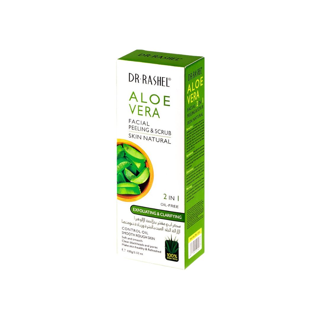 DR.RASHEL ALOE VERA FACIAL PEELING & SCRUB 100G