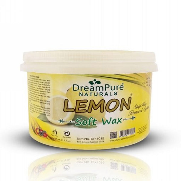 DREAM PURE LEMON SOFT WAX HAIR REMOVAL 900G