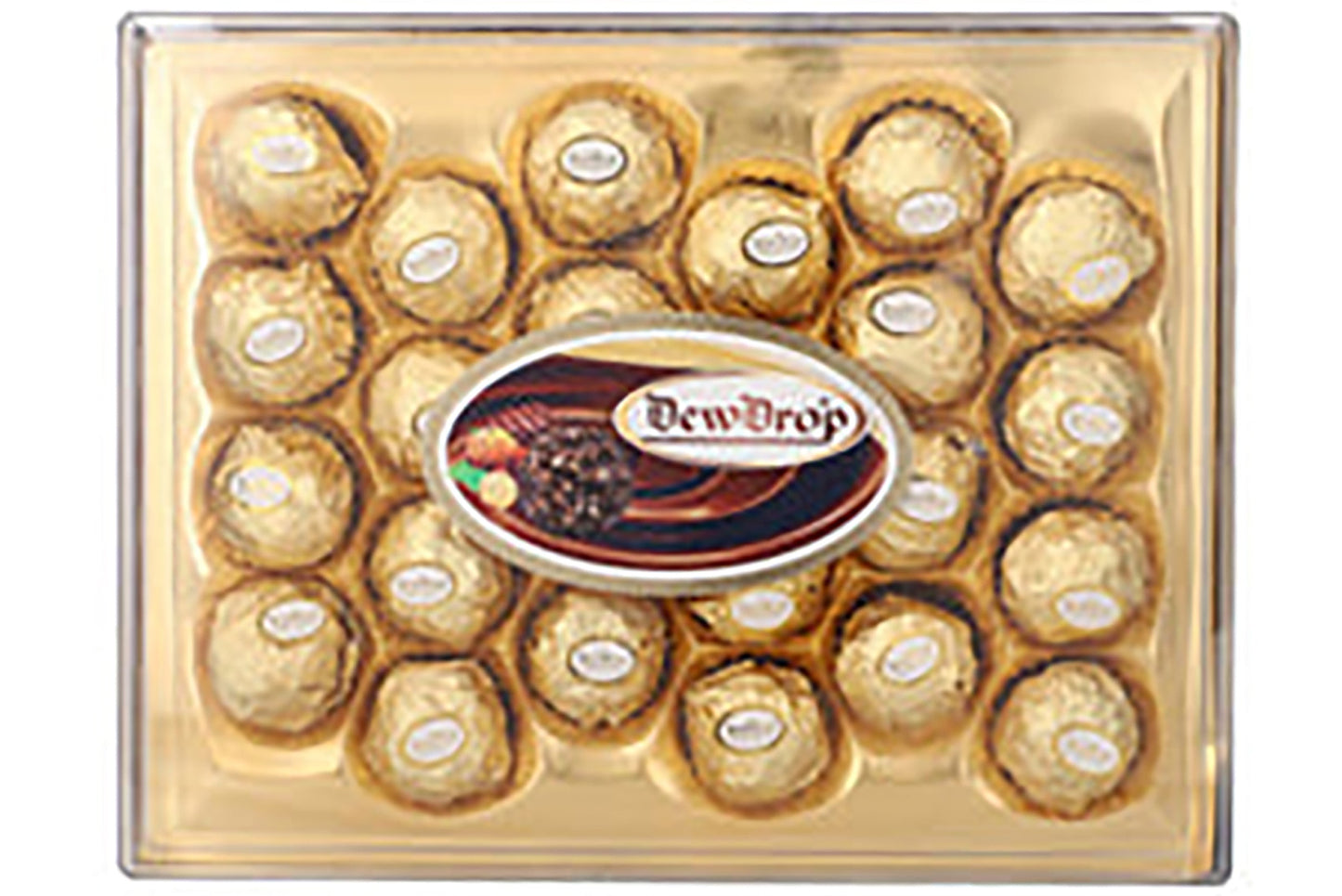 DWEDROP CHOCOLATE SQUARE GOLDEN  200GM