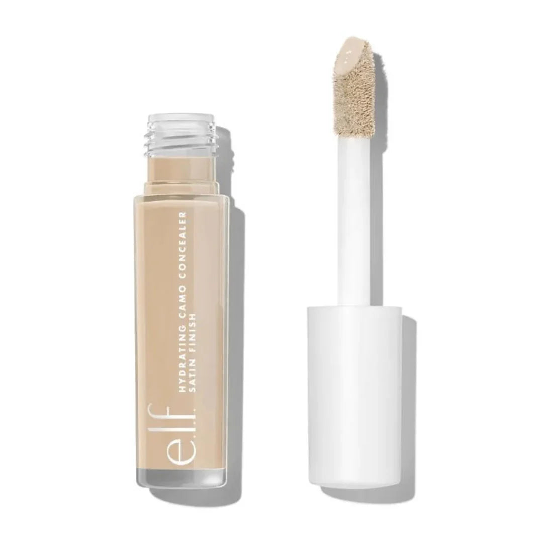 e.l.f. Hydrating Camo Concealer Light Peach 6ML – Brightening Full Coverage Concealer