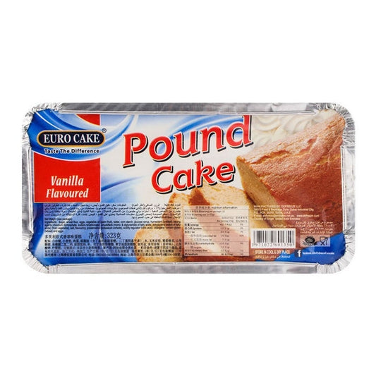 EURO POUND CAKE VANILLA 323GM