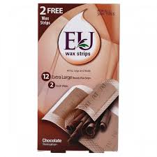 EU WAX STRIPS EXTRA LARGE CHOCOLATE SENSATION
