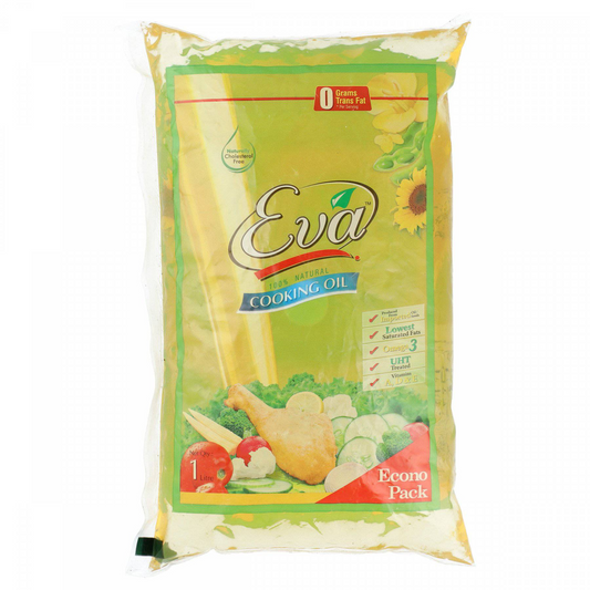 EVA COOKING OIL POUCH 1LTR
