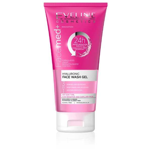 EVELINE FACE MED HYALURONIC FACE WASH 150ML