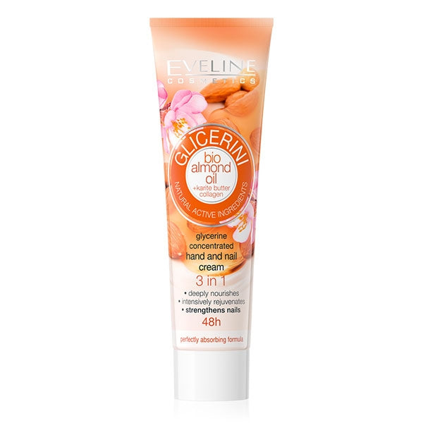 EVELINE GLICERINI HAND AND NAIL CREAM 3IN1 100ML 