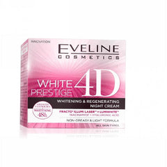 EVELINE WHITE PRESTIGE 4D NIGHT CREAM 50ML