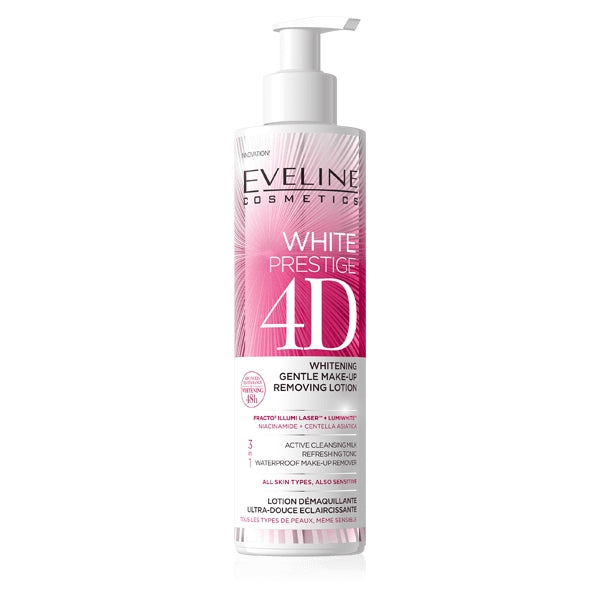 EVELINE WHITEPRES4D MAKE-UP REMOVER 245ML