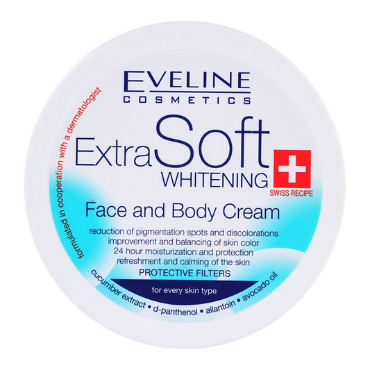 EVELINE EXTRA SOFT WHITEING CREAM 200ML