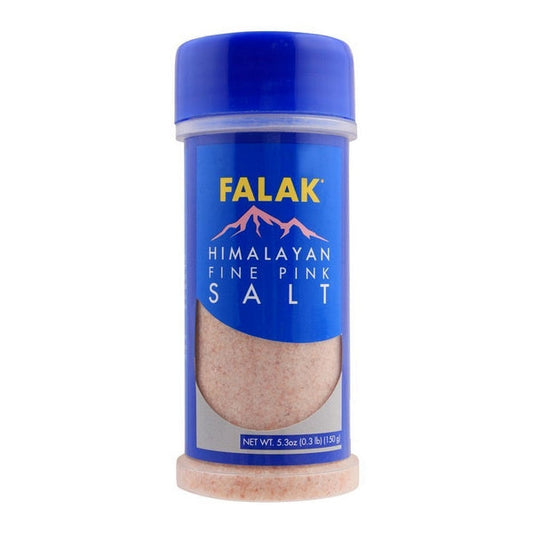 FALAK HIMALAYAN FINE PINK SALT 150G BOTTLE