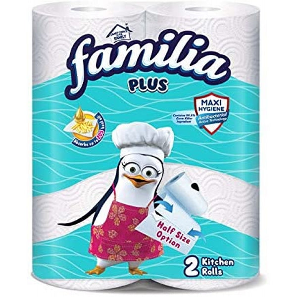 FAMILIA PLUS HALF SIZE OPTION 2 KITCHEN ROLLS