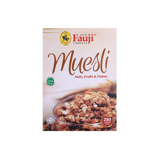 FAUJI MUESLI NUITS & FLAKES 250G