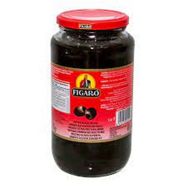 FIGARO PITTED BLACK OLIVES 900GM