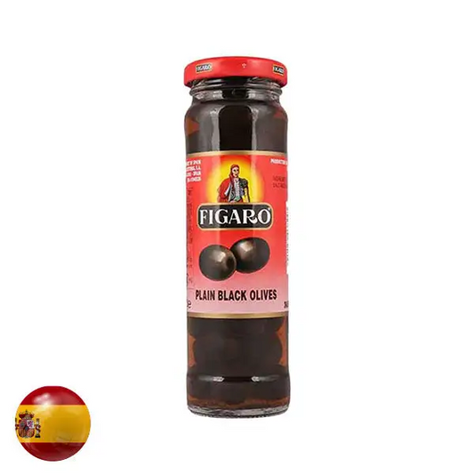 FIGARO PLAIN BLACK OLIVES 140G