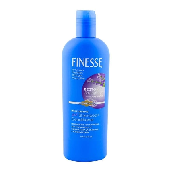 FINESSE RESTORE+LAVENDER SHAMPOO 443ML