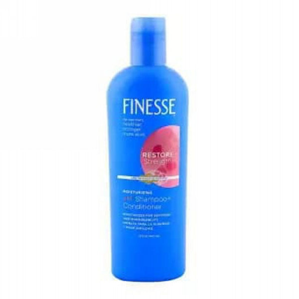 FINESSE RESTORE+STRENGHEN SHAMPOO&CONDITIONER 443ML