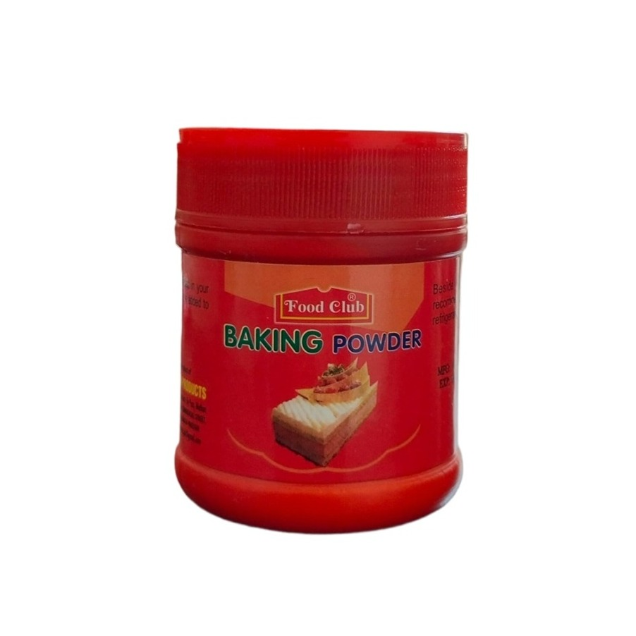 Food Club Baking Powder 85g | Double Acting Baking Powder for Cakes & Baking