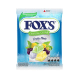FOXS CRYSTAL CLEAR 90G FRUITY MINTS BAG
