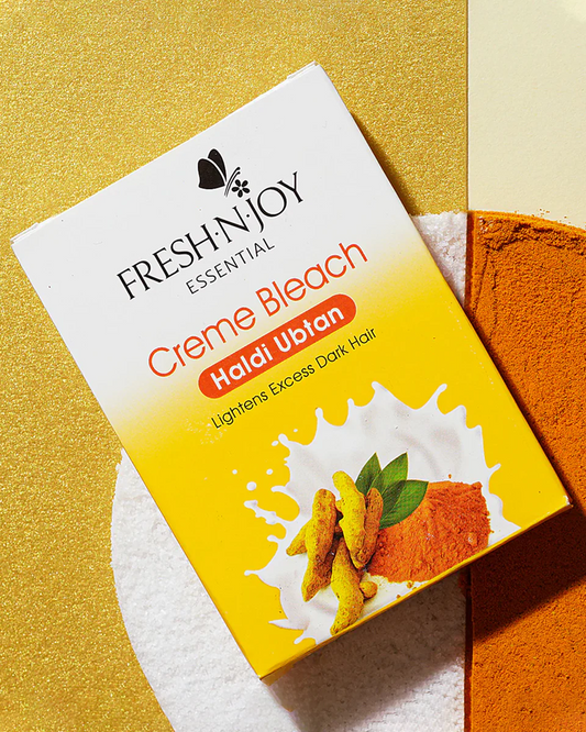 FRESH N JOY CREME BLEACH HALDI UBTAN 5G