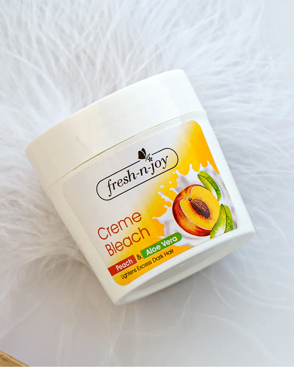 FRESH N JOY CREME BLEACH PEACH & ALOE VERA 5G