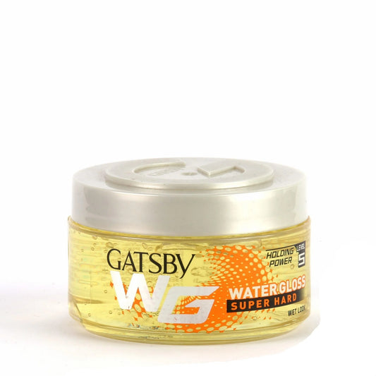 GATSBY HOLDING LEVEL SUPER HARD 5 WATER GLOSS 150G