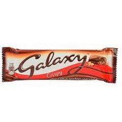 GALAXY CRISPY CHOCLATE BAR 36G