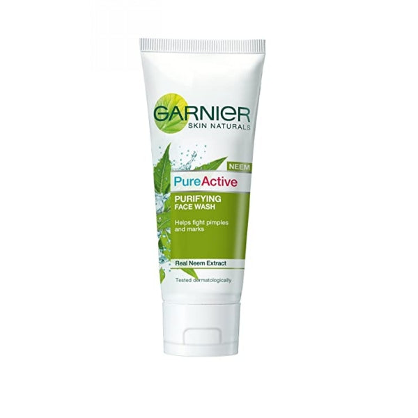 GARNIER MEN SKIN PURE ACTIVE NEEM FACE WASH 100ML